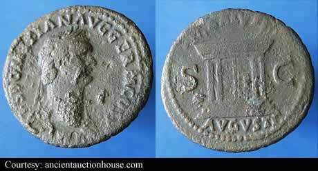 монета Древнего Рима