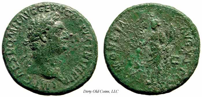 монета Древнего Рима