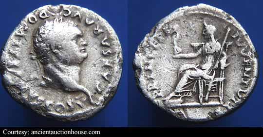 монета Древнего Рима