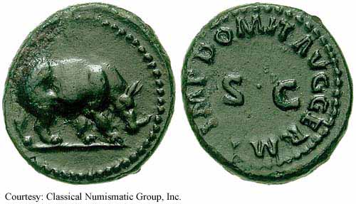 монета Древнего Рима