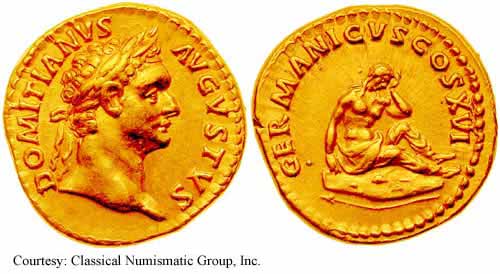 монета Древнего Рима