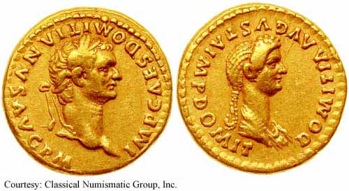 монета Древнего Рима