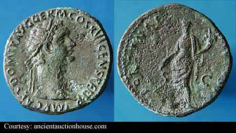 монета Древнего Рима