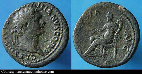 монета Древнего Рима