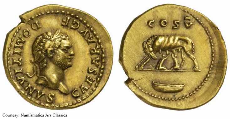 монета Древнего Рима