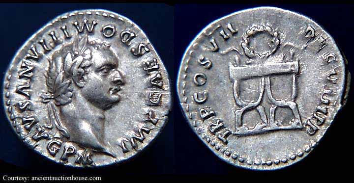 монета Древнего Рима