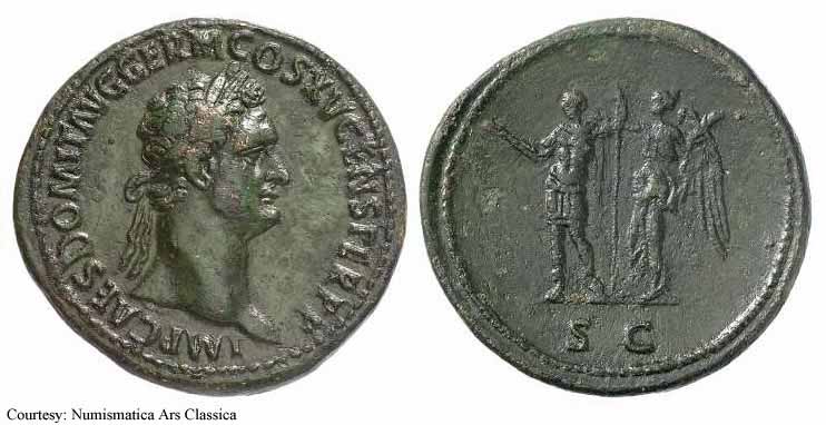 монета Древнего Рима