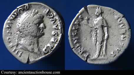 монета Древнего Рима