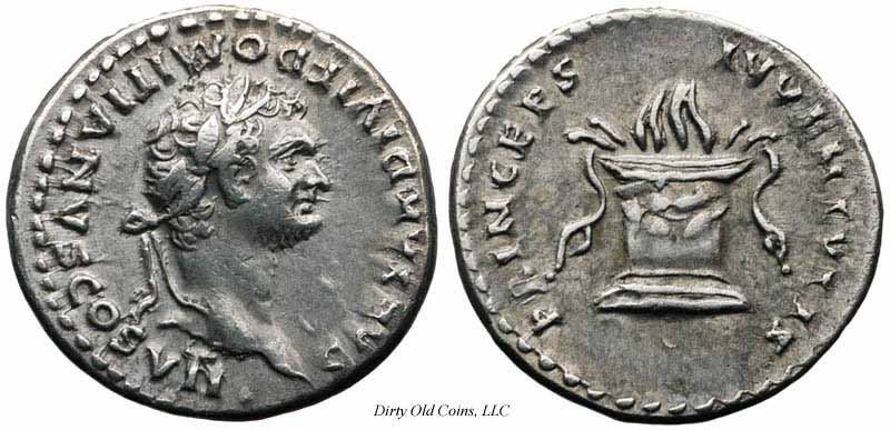 монета Древнего Рима