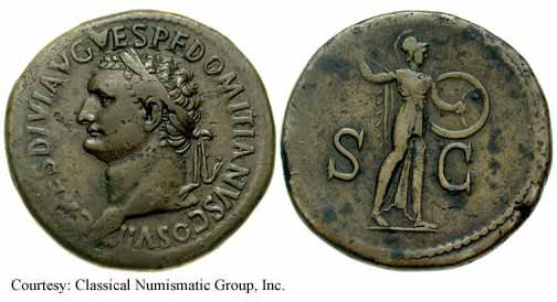 монета Древнего Рима