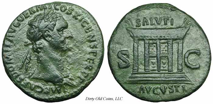 монета Древнего Рима