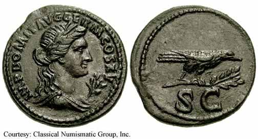 монета Древнего Рима