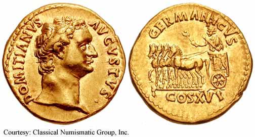 монета Древнего Рима