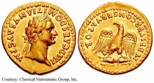 монета Древнего Рима