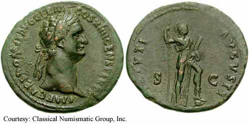 монета Древнего Рима