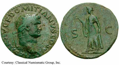 монета Древнего Рима