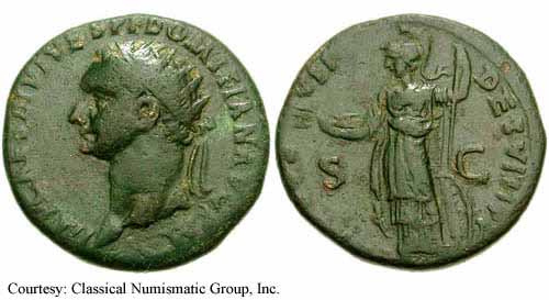 монета Древнего Рима