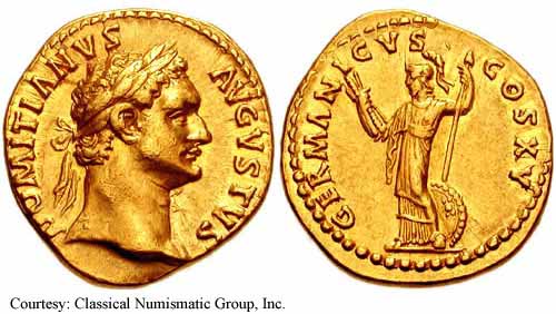 монета Древнего Рима