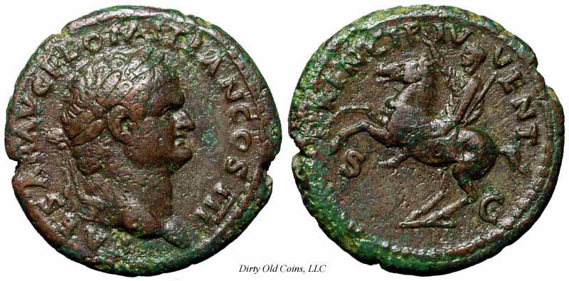 монета Древнего Рима