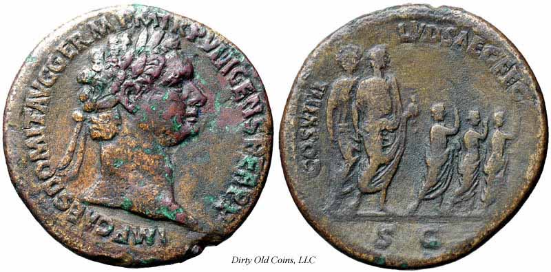 монета Древнего Рима