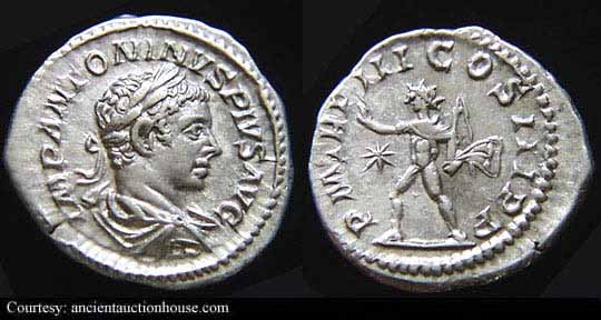 монета Древнего Рима