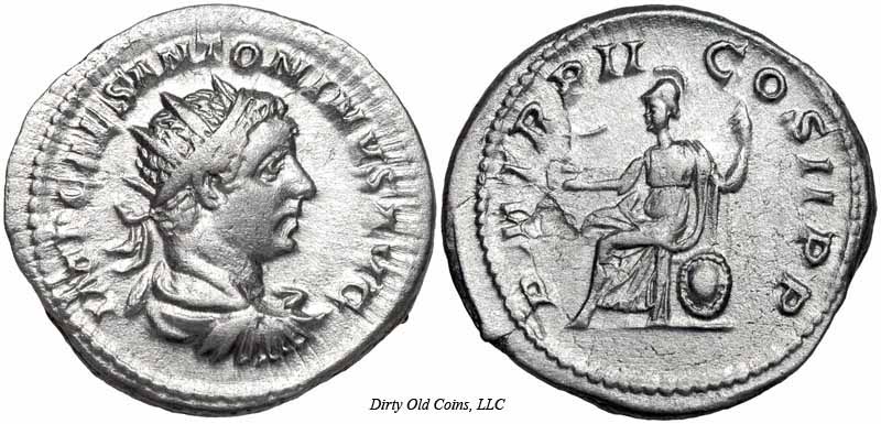 монета Древнего Рима