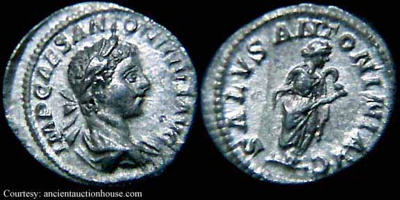 монета Древнего Рима