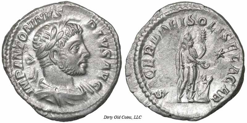 монета Древнего Рима