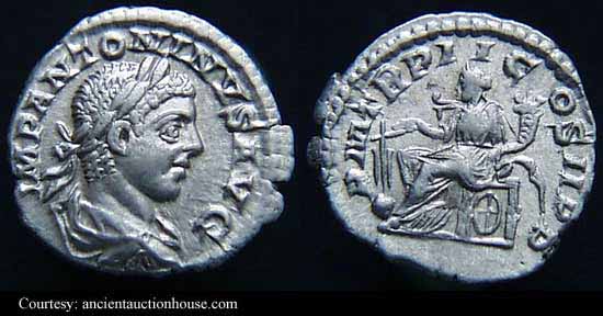 монета Древнего Рима