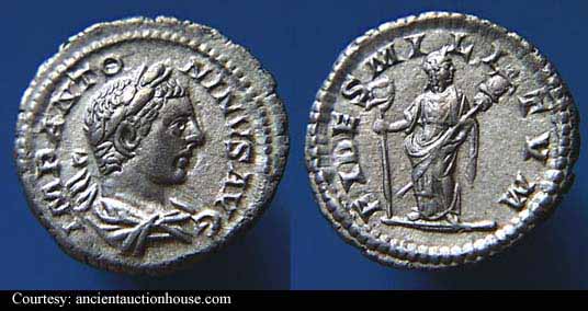 монета Древнего Рима