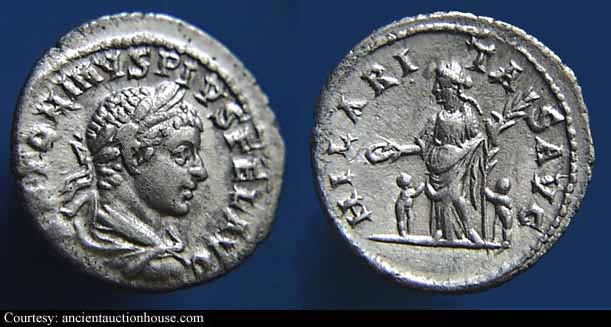 монета Древнего Рима