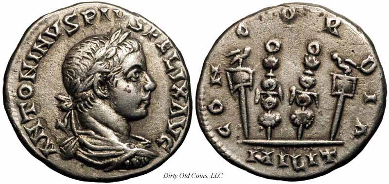 монета Древнего Рима