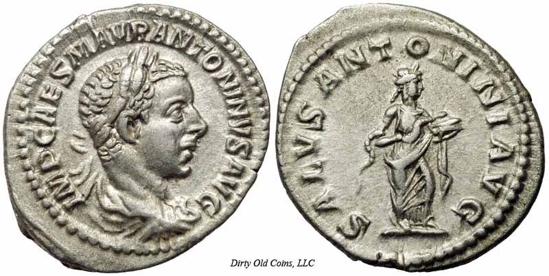 монета Древнего Рима