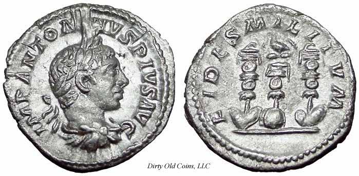 монета Древнего Рима