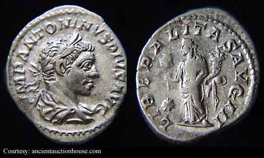 монета Древнего Рима