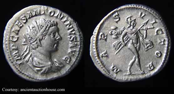 монета Древнего Рима