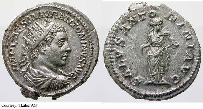 монета Древнего Рима