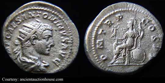 монета Древнего Рима