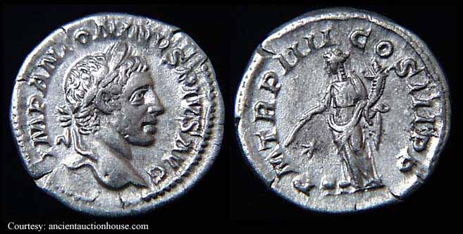 монета Древнего Рима