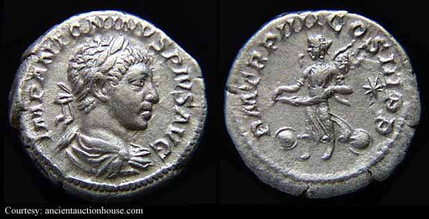 монета Древнего Рима