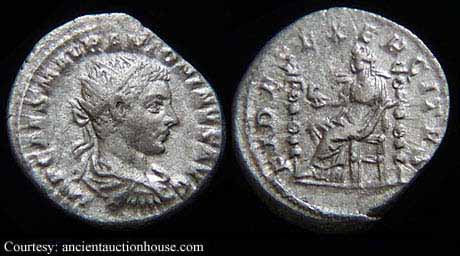 монета Древнего Рима