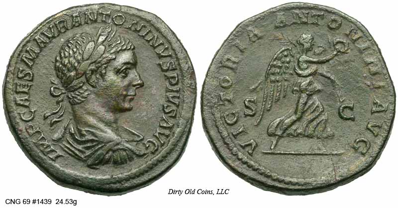 монета Древнего Рима