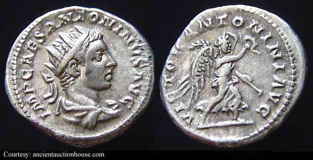 монета Древнего Рима