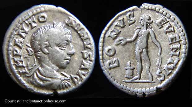 монета Древнего Рима