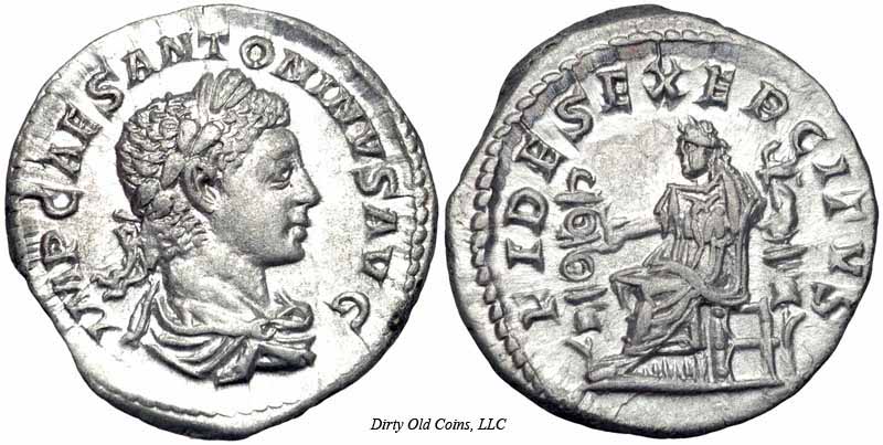 монета Древнего Рима