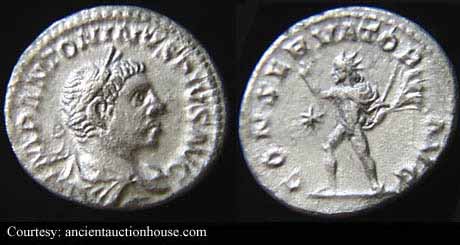 монета Древнего Рима