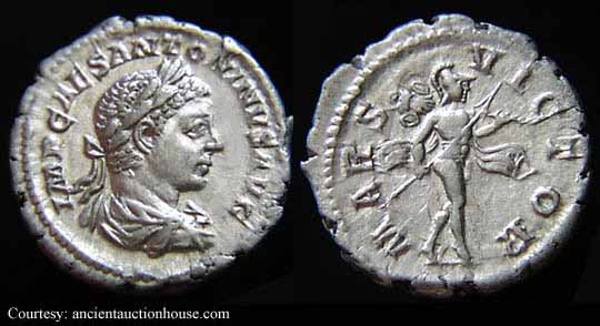 монета Древнего Рима