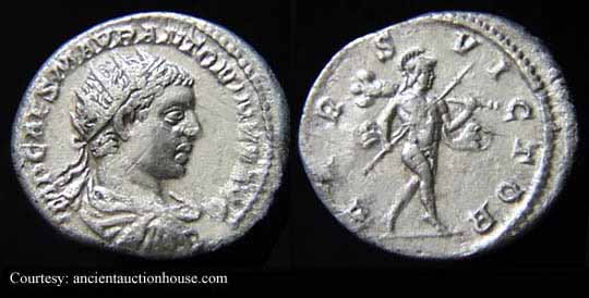 монета Древнего Рима