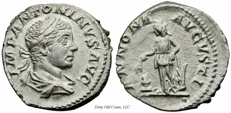 монета Древнего Рима