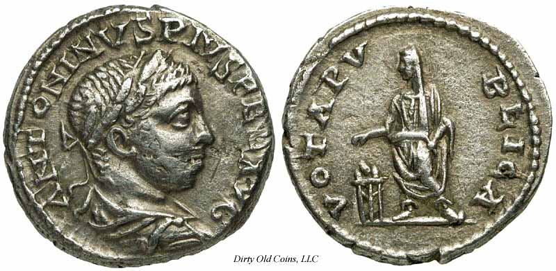 монета Древнего Рима